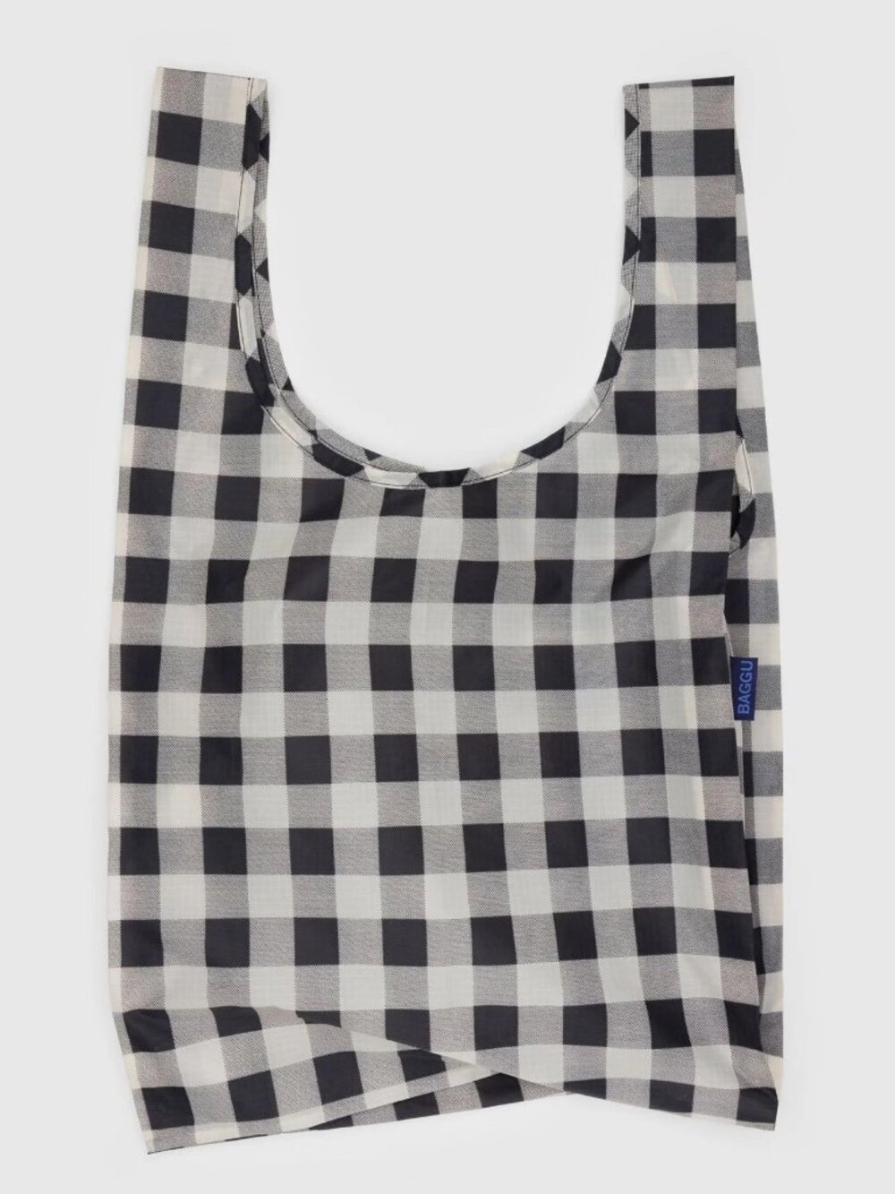 NWT Standard Baggu - Black & White Big Check